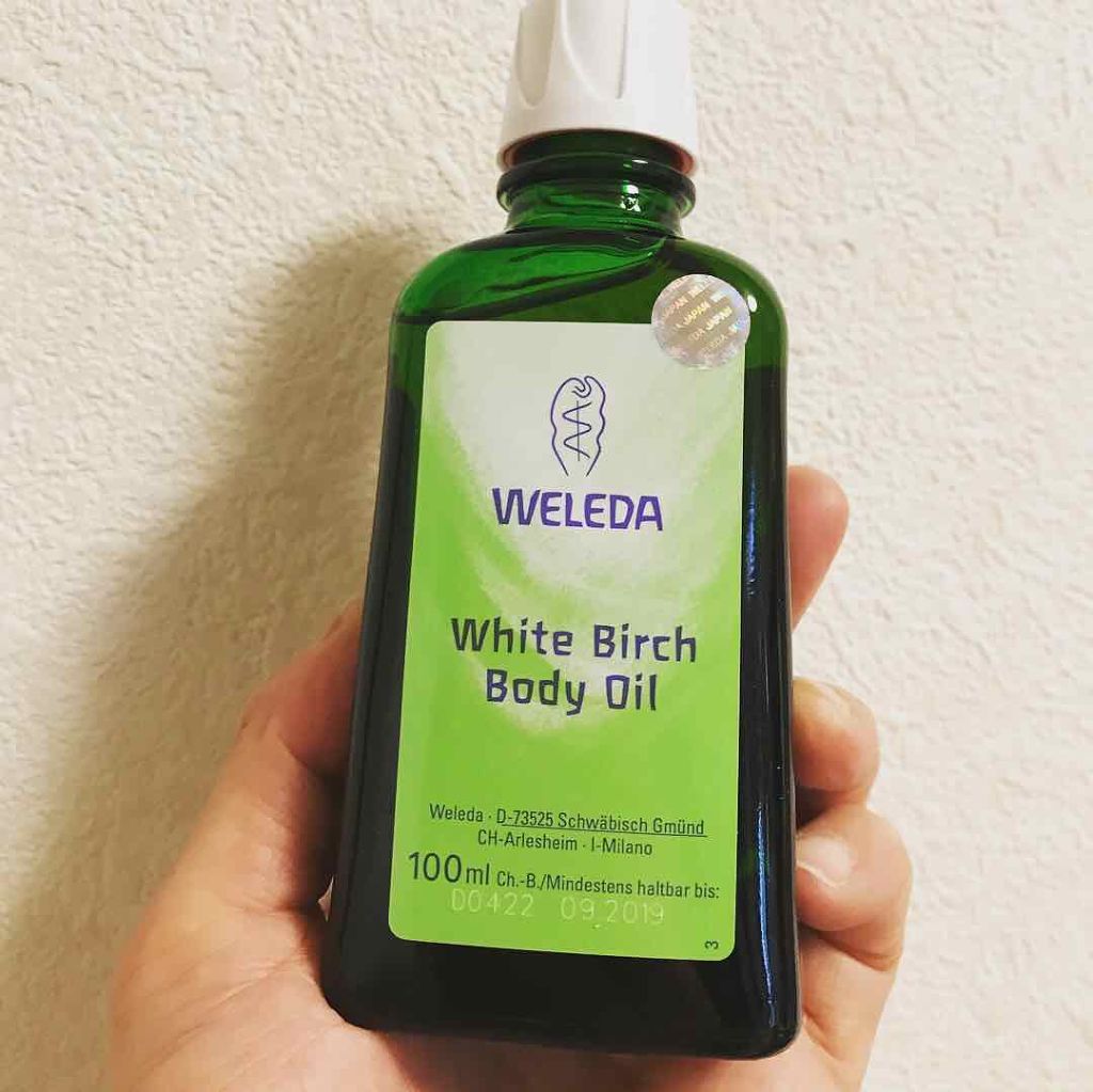ホワイトバーチ ボディオイル/WELEDA/ボディオイルを使ったクチコミ(1枚目)
