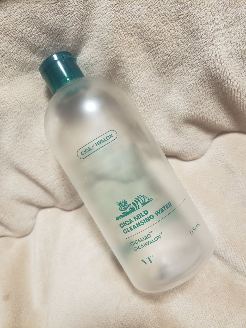 CICA マイルドクレンジングウォーター/VT/クレンジングウォーターを使ったクチコミ（1枚目）