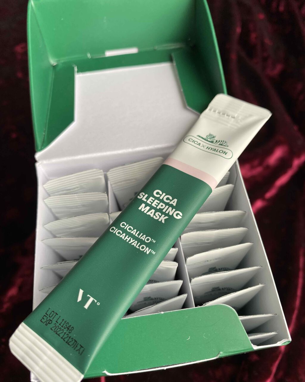 CICA スリーピングマスク/VT/シートマスク・パックを使ったクチコミ（1枚目）