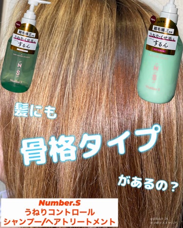 うねりコントロール シャンプー／ヘアトリートメント/Number.S /シャンプー・コンディショナーを使ったクチコミ（1枚目）