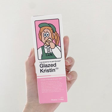 Glazed Krirtin/Hapa kristin/カラーコンタクトレンズを使ったクチコミ（1枚目）