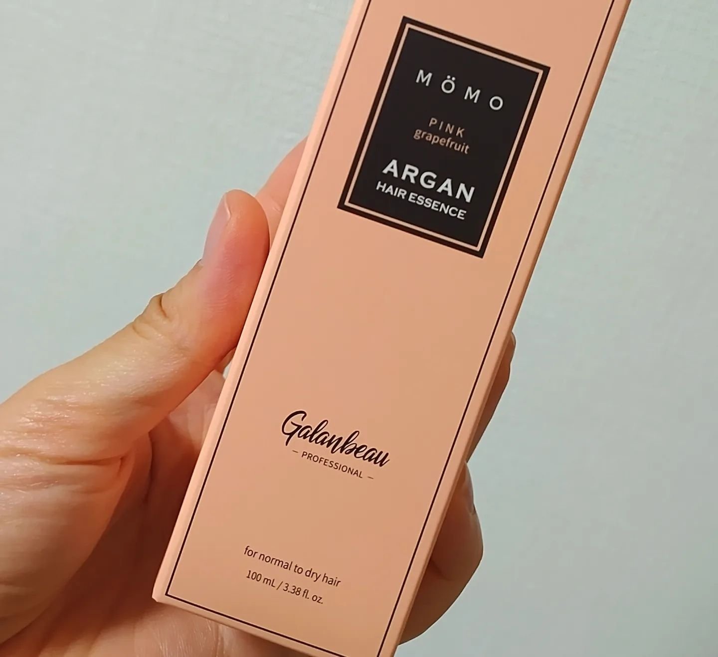 モモアルガンヘアエッセンス ピンクグレープフルーツの香り/ガランビュー/ヘアオイルを使ったクチコミ（2枚目）