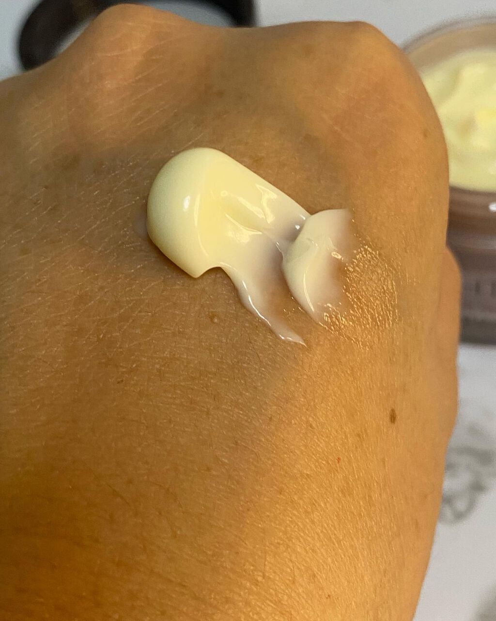 オーバーナイト ヴェールクリーム/BRIGHTAGE/フェイスクリームを使ったクチコミ(7枚目)