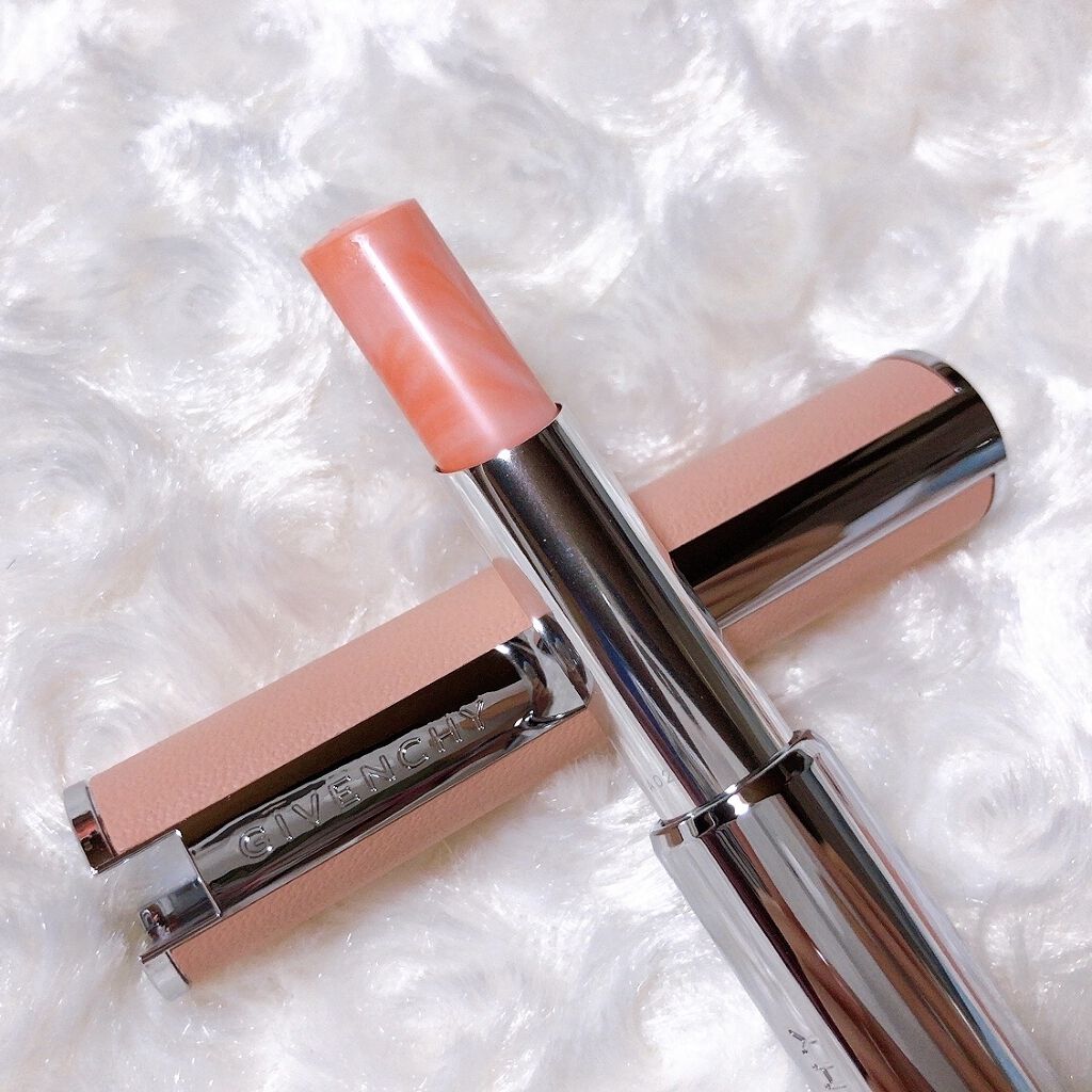 ローズ・パーフェクト No.002 バイタル・グロウ(全国限定色)/GIVENCHY/リップバームを使ったクチコミ（2枚目）