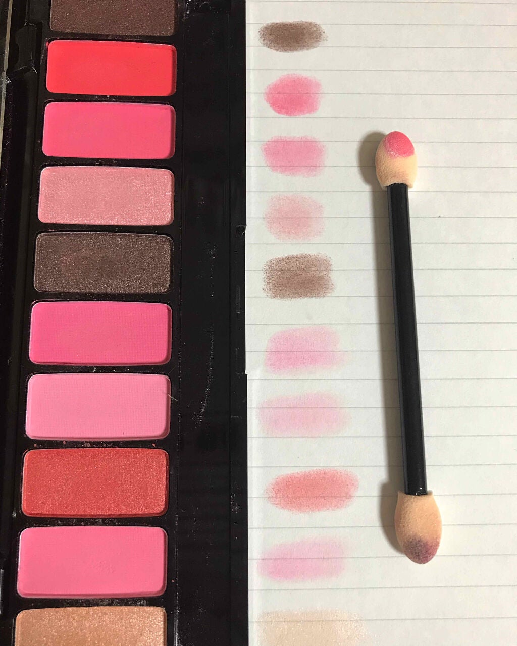 アイシャドウパレット/Lameila/アイシャドウパレットを使ったクチコミ(2枚目)