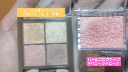 パールグロウチーク/CEZANNE/パウダーチークを使ったクチコミ(2枚目)