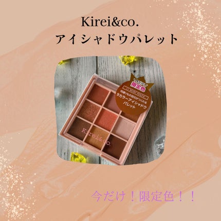アイシャドウパレット/Kirei&co./アイシャドウパレットを使ったクチコミ(1枚目)