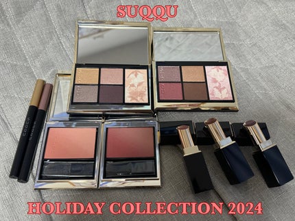 ブラーリング カラー ブラッシュ 104 冬楼 -TOUROU(限定色)/SUQQU/パウダーチークを使ったクチコミ(1枚目)