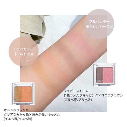 ツイングラデーションアイカラー/オルビス/アイシャドウパレットを使ったクチコミ(4枚目)