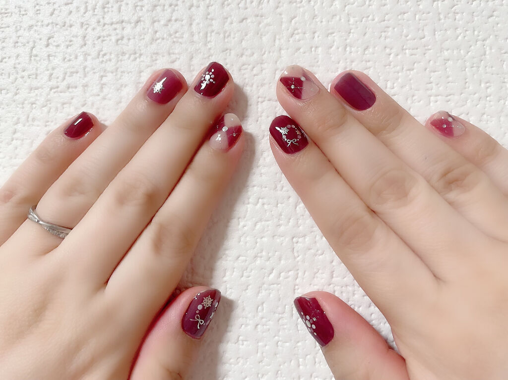 貼るジェルネイル/セリア/ネイルシール by 熊野鈴🍯投稿ある方フォロバ♡