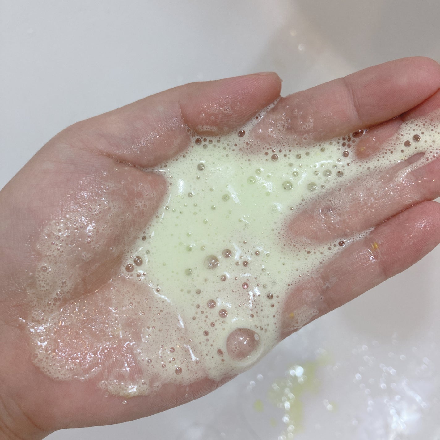 沖縄とろみ美容 パウダーウォッシュ シークヮーサーティー/FSGB/洗顔パウダーを使ったクチコミ(3枚目)