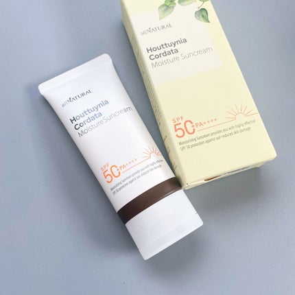 HCモイスチャーサンクリーム/allNATURAL/日焼け止めクリームを使ったクチコミ(1枚目)