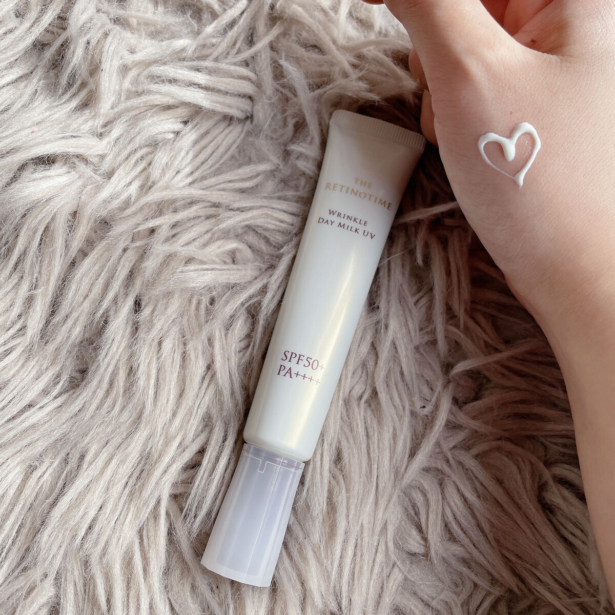 リンクルデイミルク UV/ザ・レチノタイム/日焼け止めミルクを使ったクチコミ（1枚目）