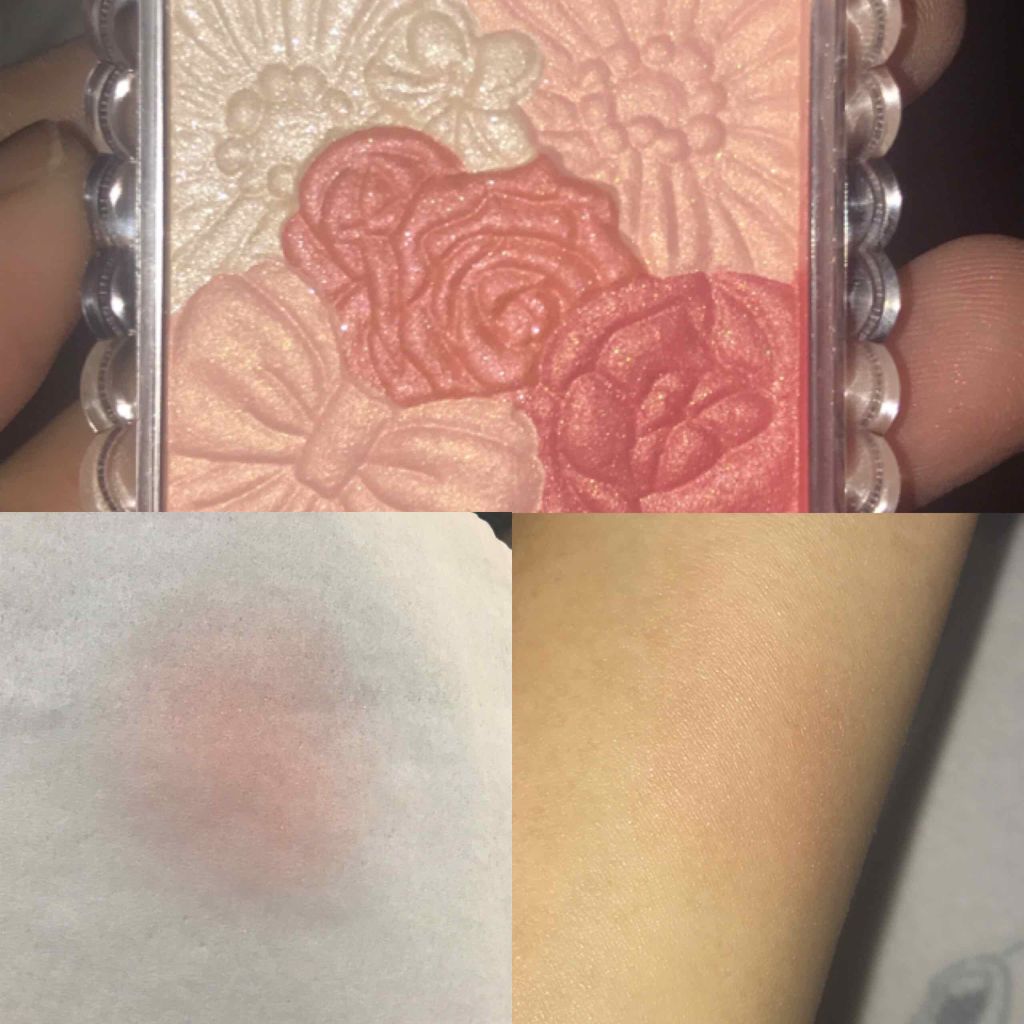 グロウフルールチークス/キャンメイク/パウダーチークを使ったクチコミ(3枚目)