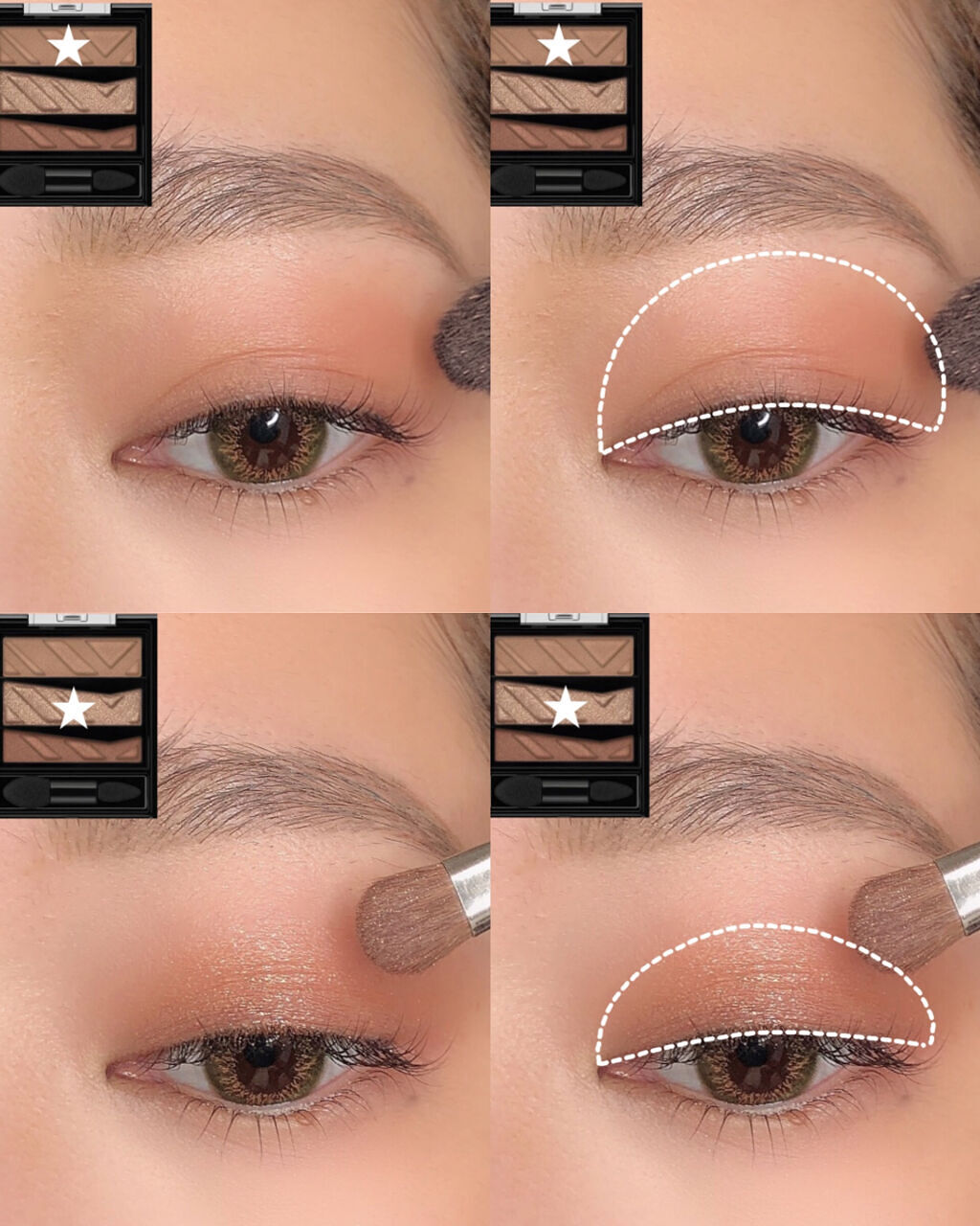 パーツリサイズシャドウ/KATE/アイシャドウパレットを使ったクチコミ（3枚目）