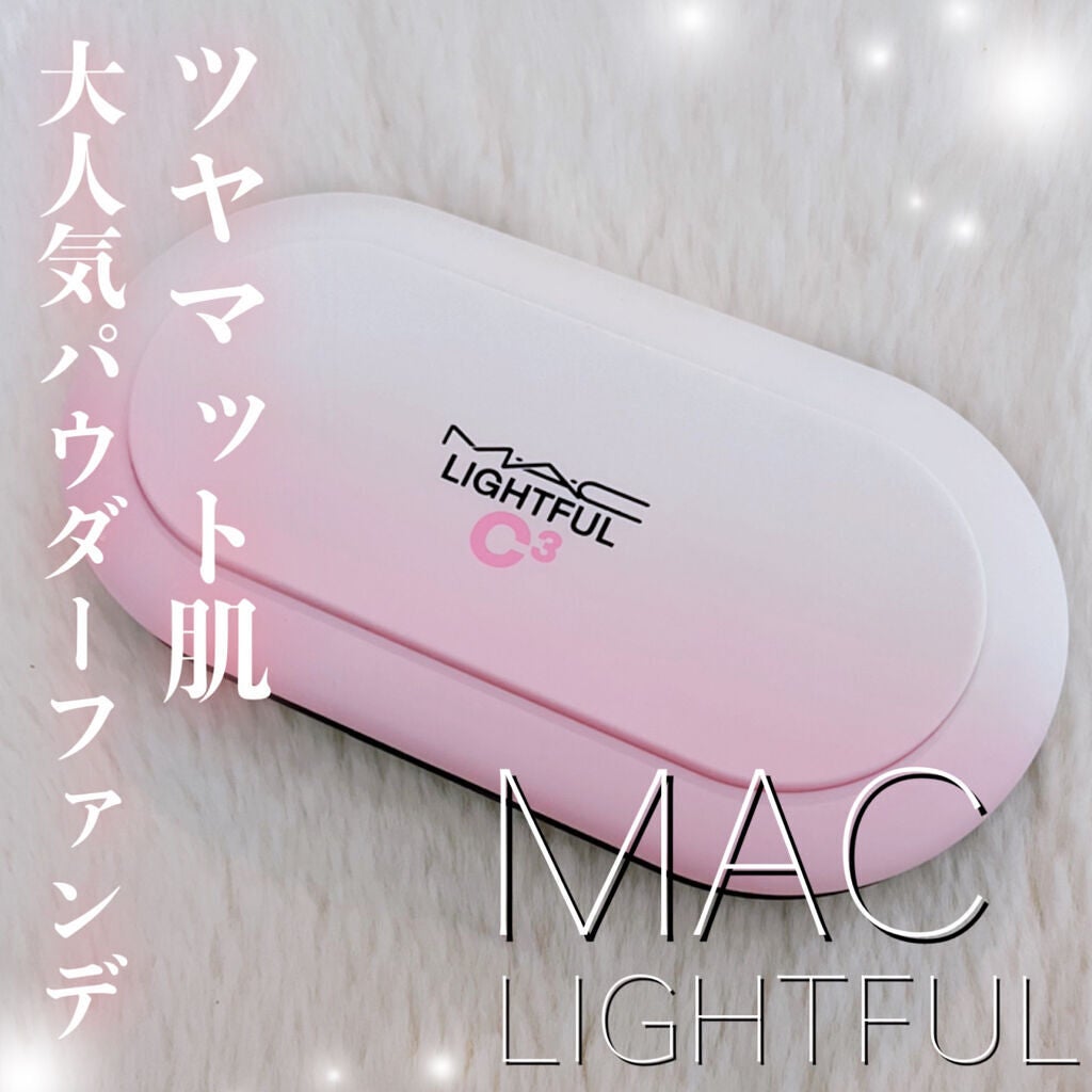 ライトフル C3 ナチュラル シルク パウダーファンデーション/M・A・C/パウダーファンデーションを使ったクチコミ(1枚目)