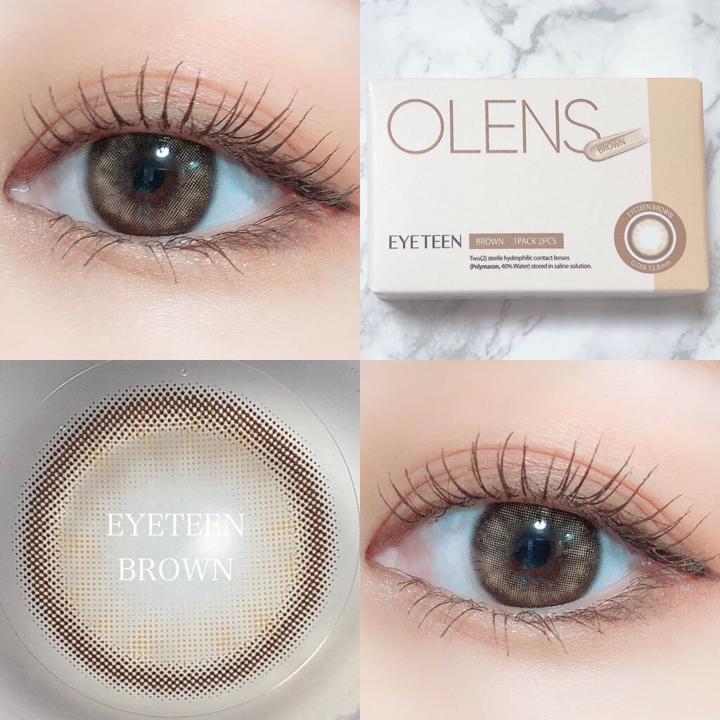 アイティーン/OLENS/カラーコンタクトレンズを使ったクチコミ(4枚目)