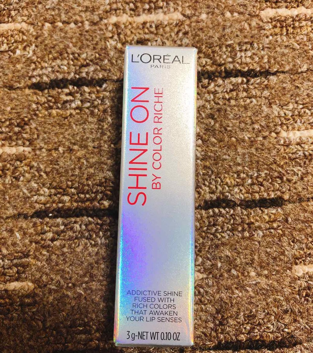 シャインオン/ロレアル パリ/口紅を使ったクチコミ(2枚目)