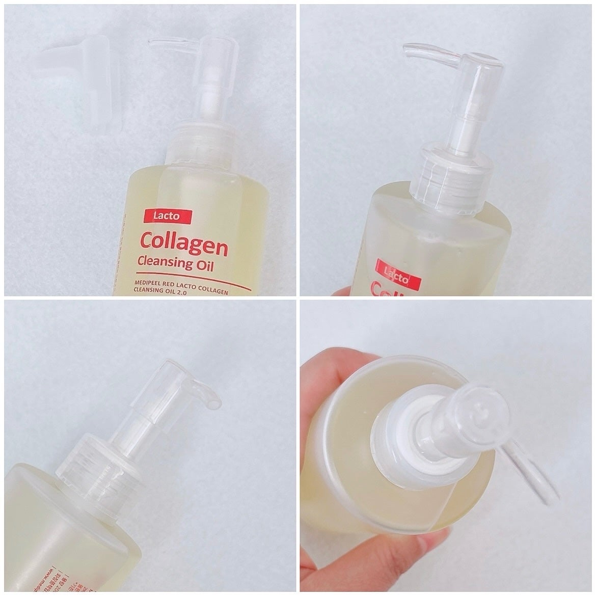 レッドラクトコラーゲンクレンジングオイル/MEDIPEEL/オイルクレンジングを使ったクチコミ(4枚目)