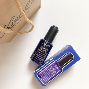 キールズ ミッドナイトボタニカル コンセントレート 30ml/Kiehl's/フェイスオイルを使ったクチコミ（1枚目）