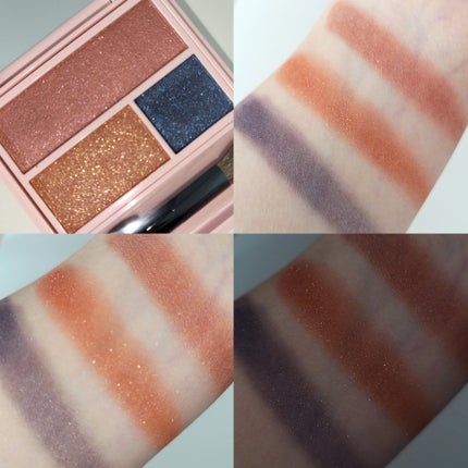 フーミー アイシャドウパレット/WHOMEE/アイシャドウパレットを使ったクチコミ(3枚目)