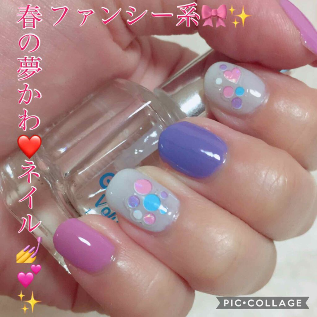 ジェルボリュームトップコート/キャンメイク/ネイルトップコートを使ったクチコミ(1枚目)