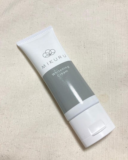 ホワイトニングクリーム/MIKURU/フェイスクリームを使ったクチコミ(1枚目)