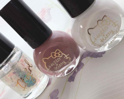 サンリオネイル/DAISO/マニキュアを使ったクチコミ(1枚目)