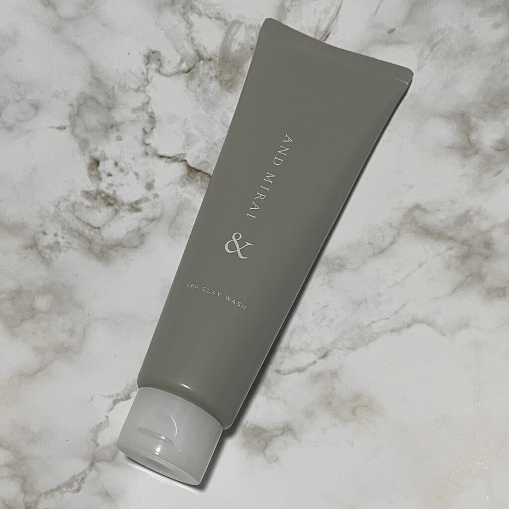 スパ クレイ ウォッシュ/AND MIRAI/洗顔フォームを使ったクチコミ（1枚目）