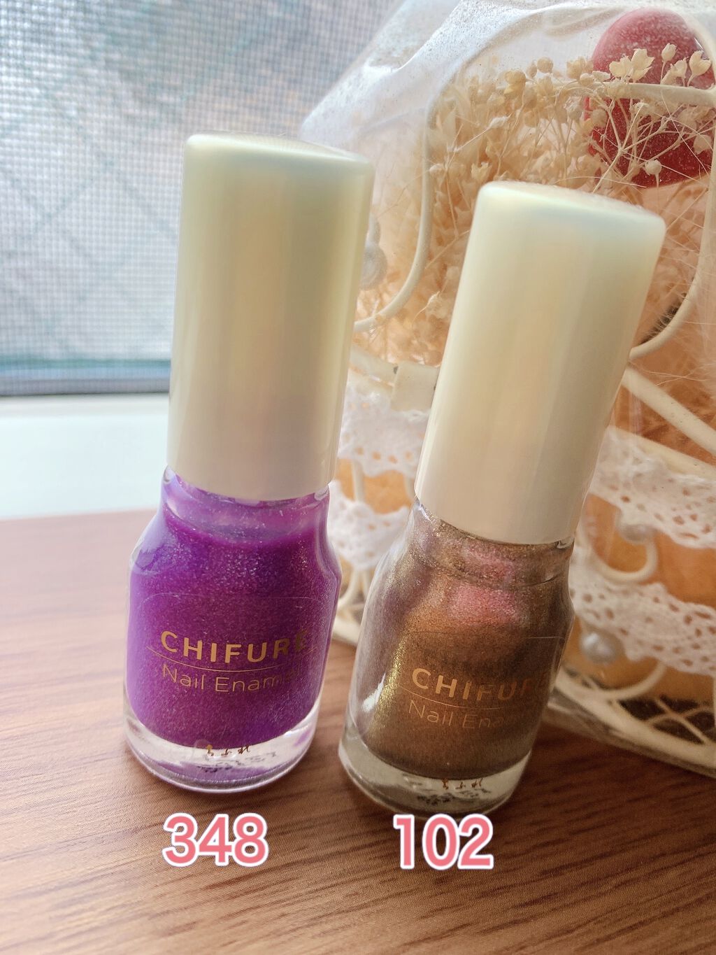 ネイル エナメル/ちふれ/マニキュアを使ったクチコミ（2枚目）