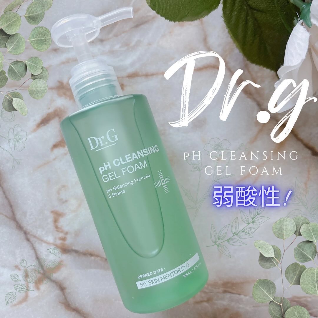 弱酸性クレンジングジェルフォーム/Dr.G/その他洗顔料を使ったクチコミ（1枚目）