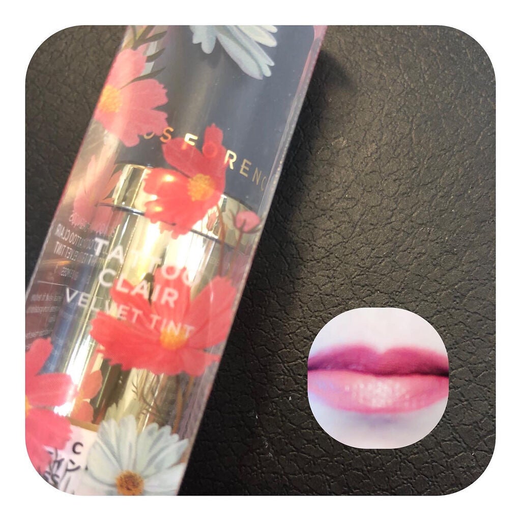 タトゥーベルベットティント/フォレンコス/リップティントを使ったクチコミ(8枚目)