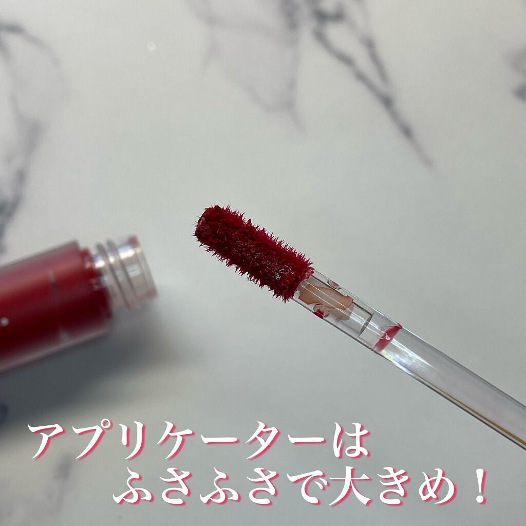 グロウフィットウォーターティント/LIZDA/リップティントを使ったクチコミ(4枚目)