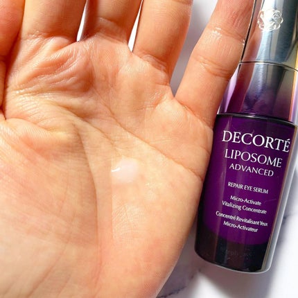 リポソーム アドバンスト リペアアイセラム/DECORTÉ/アイケア・アイクリームを使ったクチコミ(4枚目)