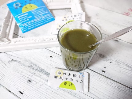 kana_i73 on LIPS 「~喜界島からお届け~【#島の太陽と潮風で育った青汁】(#喜界島..」(3枚目)