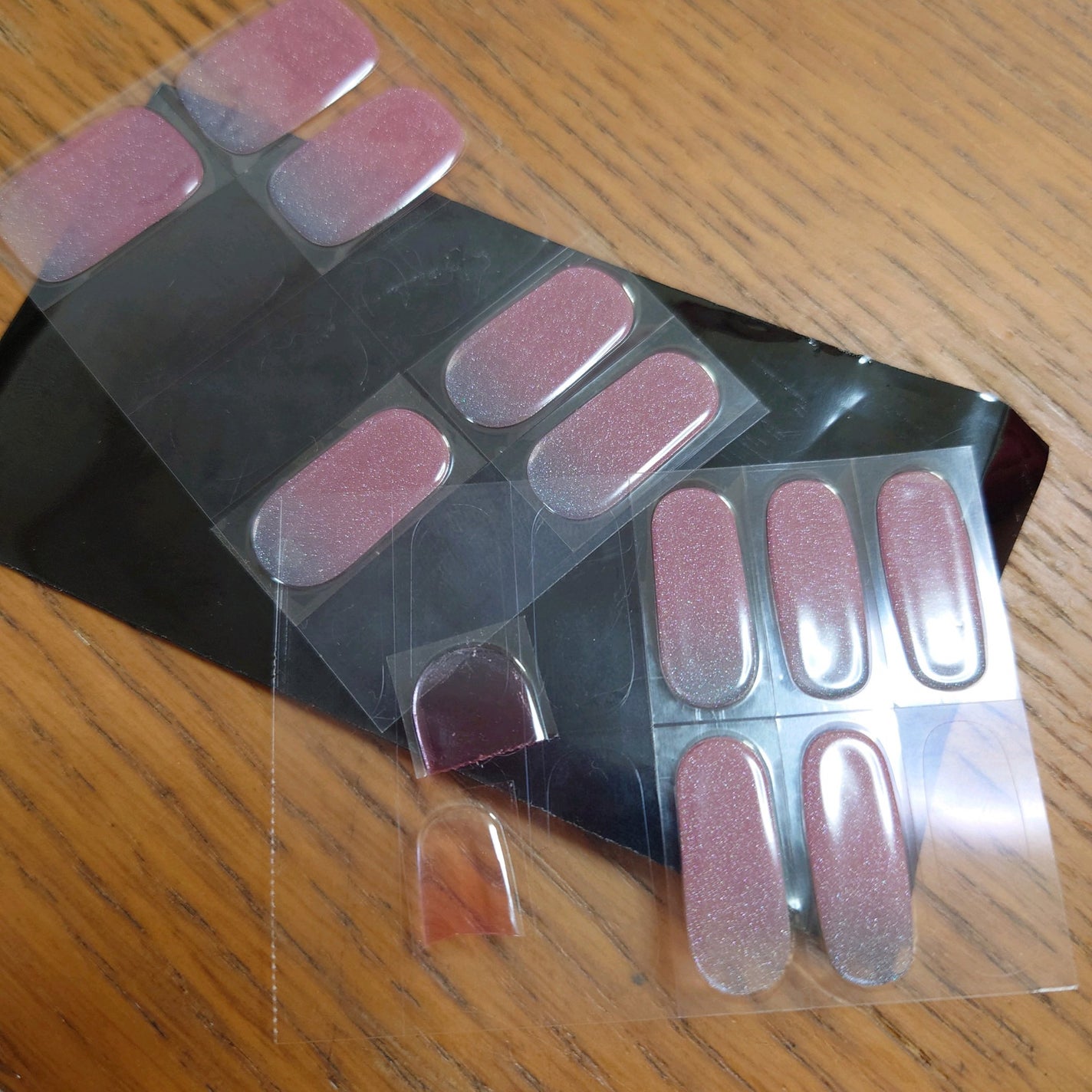 貼って固めるジェルネイルシール/Ururila/ネイルシールを使ったクチコミ(2枚目)