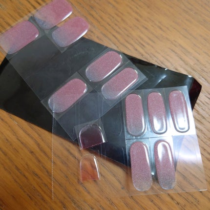 貼って固めるジェルネイルシール/Ururila/ネイルシールを使ったクチコミ(2枚目)