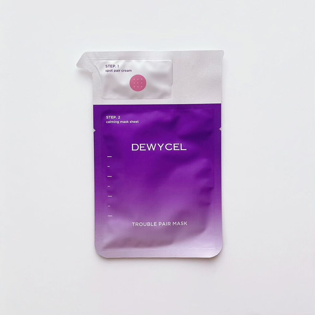 トラブルペアーマスク/DEWYCEL/シートマスク・パックを使ったクチコミ（1枚目）