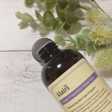 サプルプレパレーションフェイシャルトナー(180ml)/Klairs/化粧水を使ったクチコミ(2枚目)