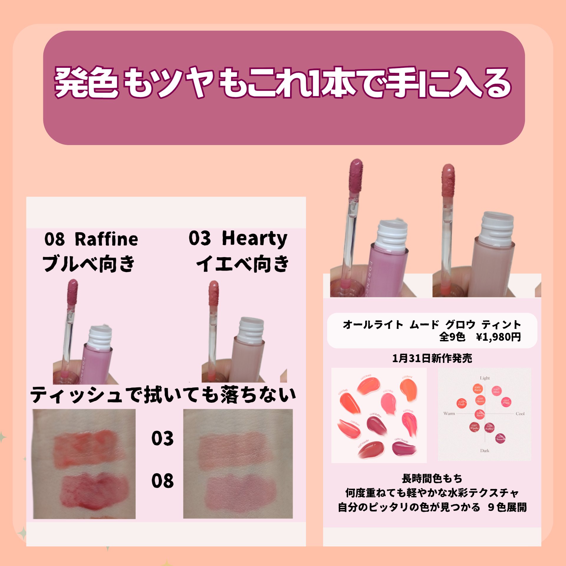 ケイト リップモンスター/KATE/口紅を使ったクチコミ（3枚目）