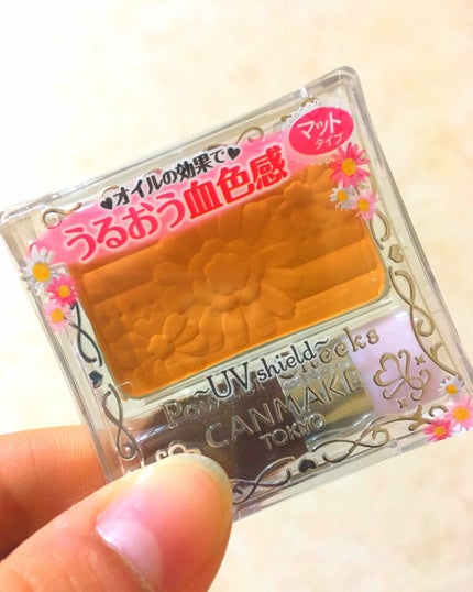 【旧品】パウダーチークス/キャンメイク/パウダーチークを使ったクチコミ(1枚目)