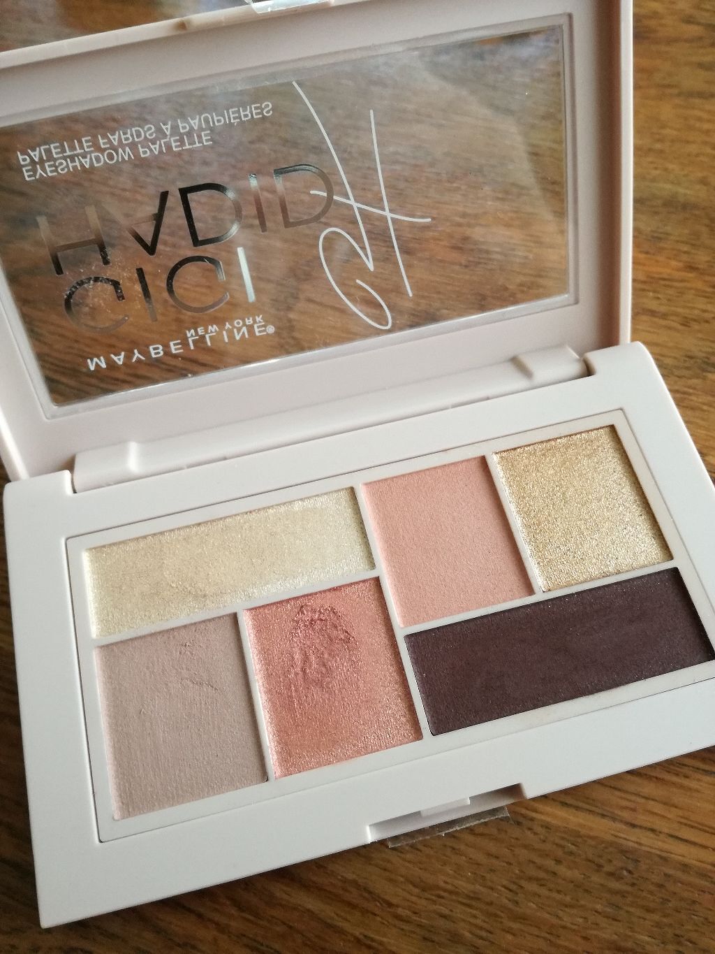 ジジ・ハディッド限定コレクション ミニ パレット/MAYBELLINE NEW YORK/アイシャドウパレットを使ったクチコミ(2枚目)