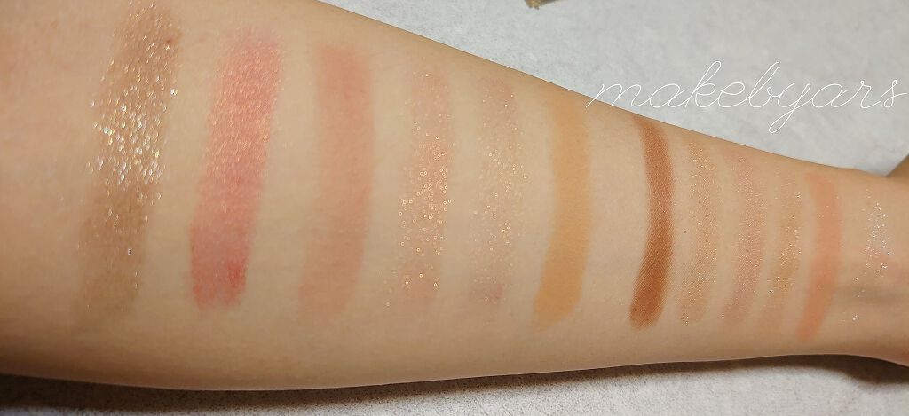 バレンタインボックス2 ピーチパレット/VAVI MELLO/アイシャドウパレットを使ったクチコミ(3枚目)