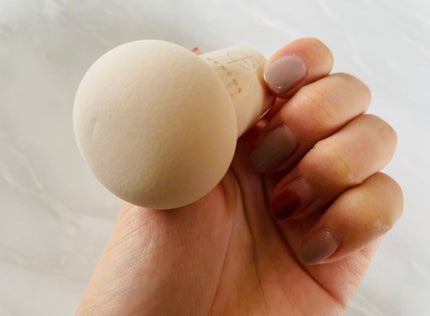 ベアブラッシャー パフ付き/フォレンコス/パウダーチークを使ったクチコミ(4枚目)