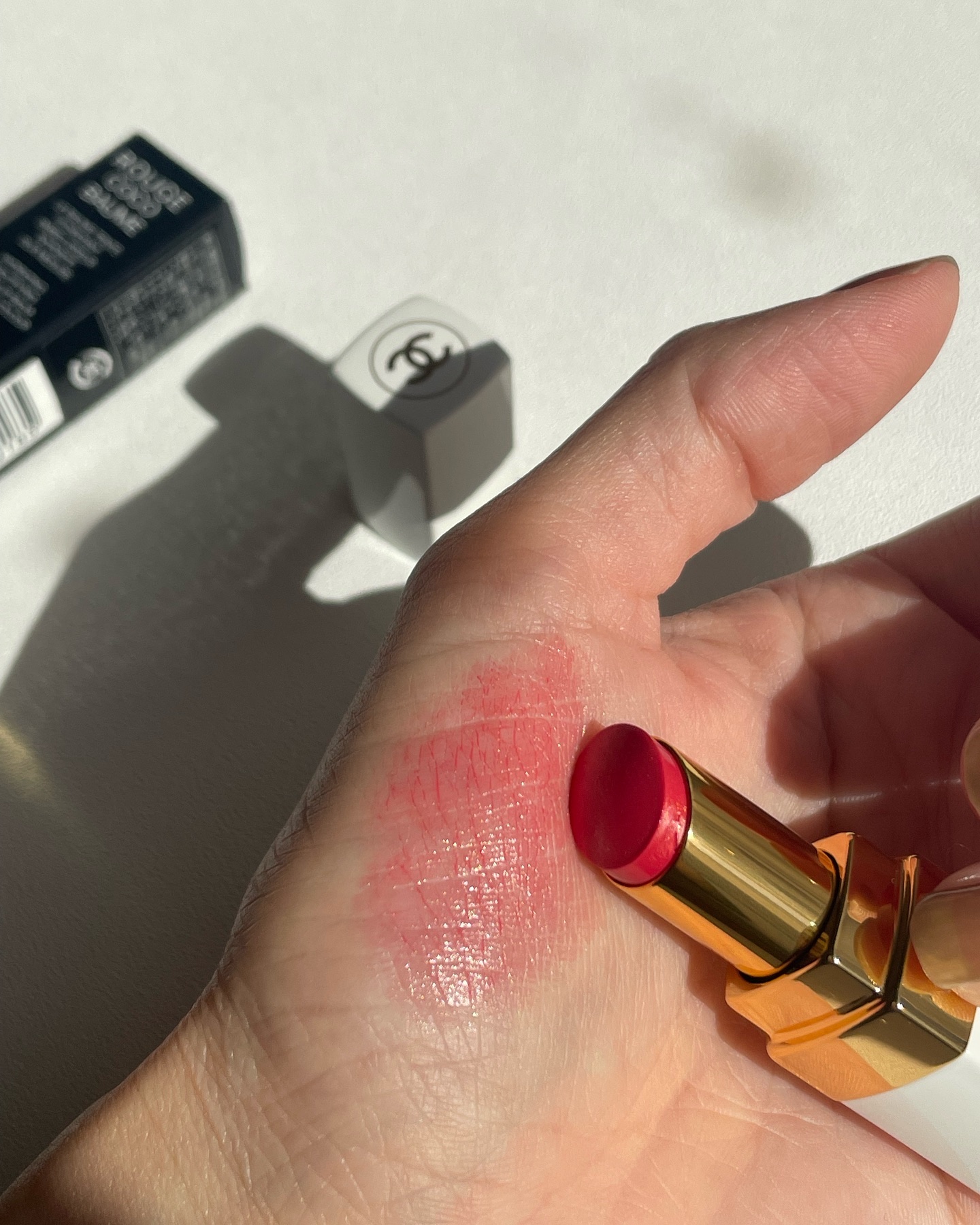 シャネル ルージュ ココ ボーム/CHANEL/口紅を使ったクチコミ（2枚目）