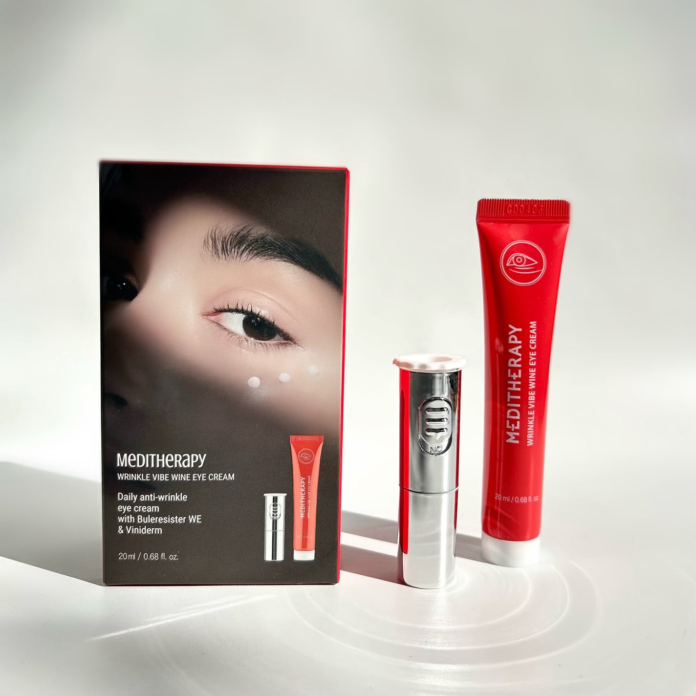 リンクルバイブワインアイクリーム/MEDITHERAPY/アイケア・アイクリームを使ったクチコミ(2枚目)