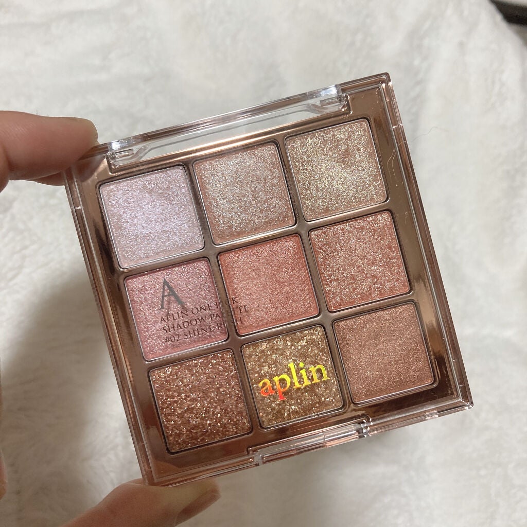 ワンピックアイシャドウパレット/APLIN/アイシャドウパレットを使ったクチコミ(7枚目)