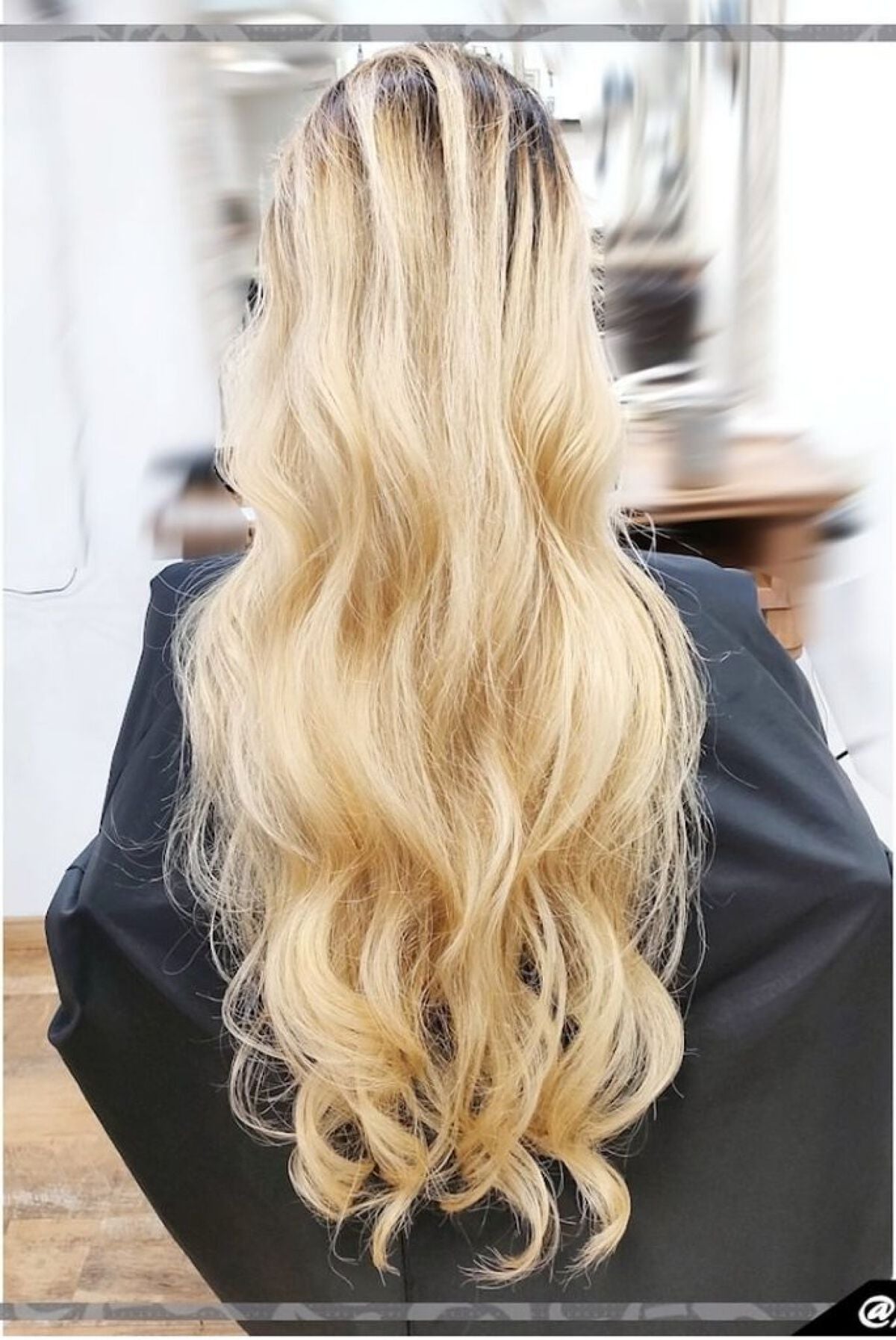 ありあいちゃん@いいね返し100 on LIPS 「美容院に行ってきましたー♡オンカラーはせずにブリーチのみです♪..」(1枚目)