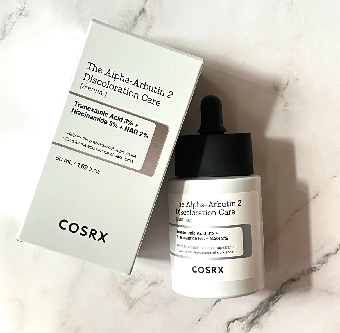 美容液 OUT OF STOCK COSRX The Alpha-Arbutin 2 RXザ・アルファアルブチン2 ニキビ跡ケアセラム｜COSRXの効果に関する