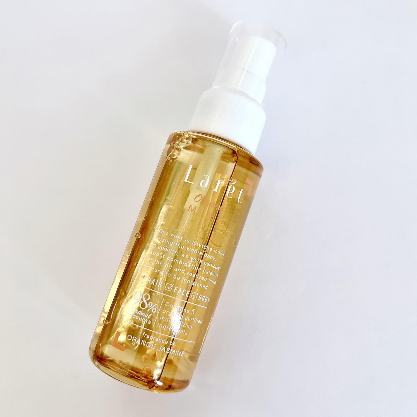 オーガニックミスト/Laret/ミスト状化粧水を使ったクチコミ(6枚目)